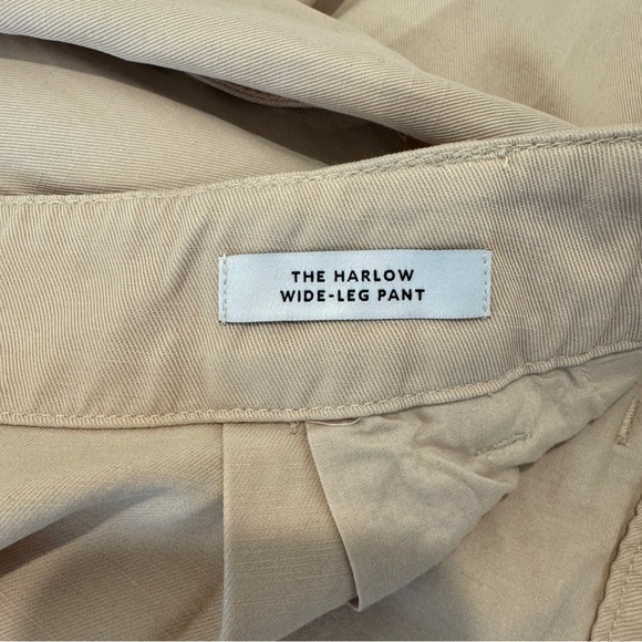 NWT Madewell Plus Harlow Wide-Leg Pant in Beige Size 14 Petite - Picture 8 of 9